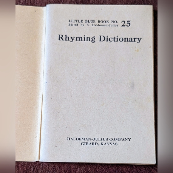 Set of 5 Little Blue Books #748, #112, #1535, #556, #25 1920's Vintage Collectib - Picture 13 of 15